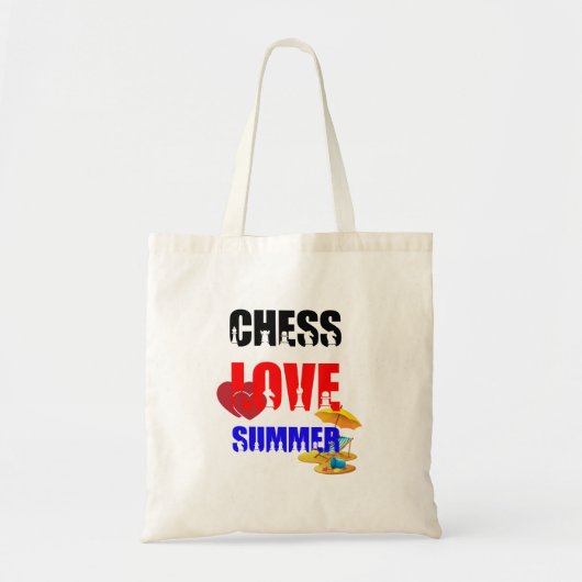 Chess Love Summer Tote Bag (Voorkant)