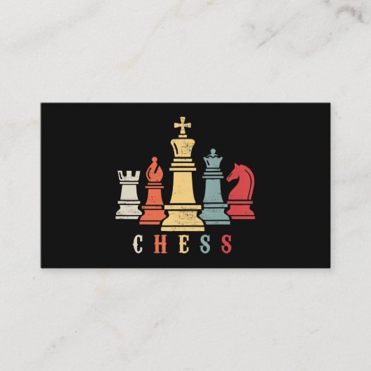 Chess Lover | Cheque Set Checkmate Gift Informatiekaartje (Voorkant)