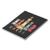 Chess Lover | Cheque Set Checkmate Gift Notitieblok (Linkerzijde)