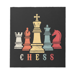 Chess Lover   Cheque Set Checkmate Gift Notitieblok