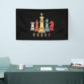 Chess Lover | Cheque Set Checkmate Gift Spandoek (Beurs)