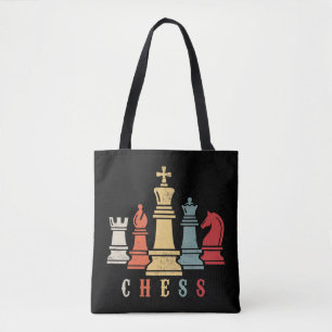 Chess Lover   Cheque Set Checkmate Gift Tote Bag