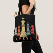 Chess Lover | Cheque Set Checkmate Gift Tote Bag (Dichtbij)