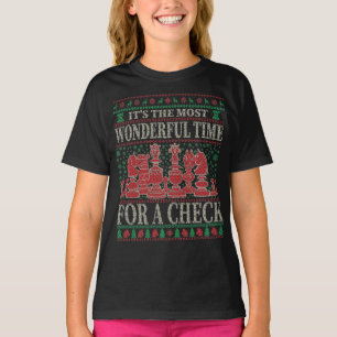 CHESS LOVER FUNNER CHRISTMAS QUOTES UGLY SWEATER T-SHIRT