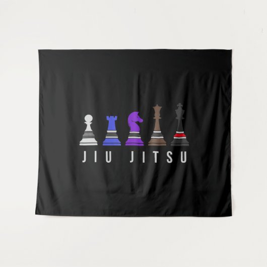 Chess Lover | Ik heb Geweldige moerskaas Wandkleed (Voorkant (horizontaal))