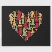 Chess Lover | Ik hou echt van het spelen van schen Cadeaupapier (Vlak)