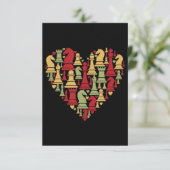 Chess Lover | Ik hou echt van het spelen van schen Kaart (Staand voorkant)