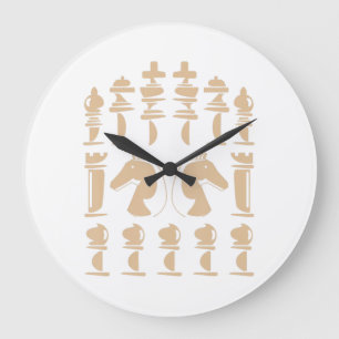 Chess :Lover   Knight Chess Figuur Chess Grote Klok