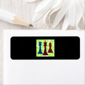 Chess Lover | Koningin Koning Bisschop Chess Etiket (Insitu)