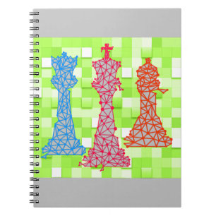 Chess Lover   Koningin Koning Bisschop Chess Notitieboek