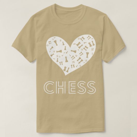 Chess Lover T-shirt (Design voorkant)