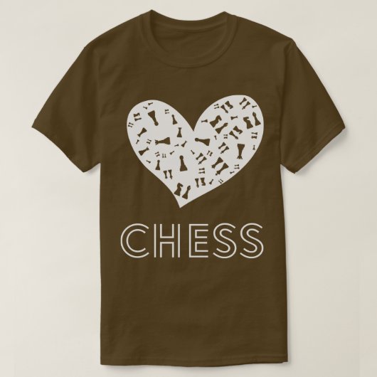Chess Lover T-shirt (Design voorkant)