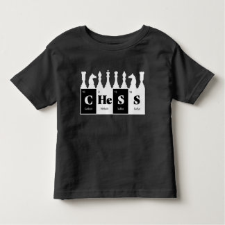 Chess Made of Elements Graphic Chess Piecessdesign Kinder Shirts