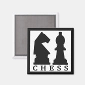 CHESS magnet (Voorkant / Achterkant)