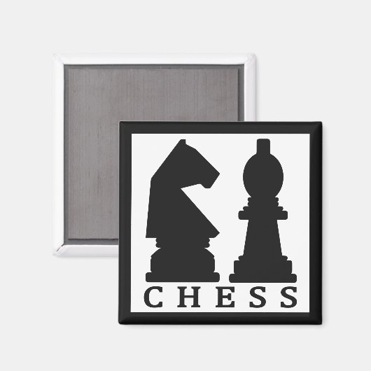 CHESS magnet (Voorkant / Achterkant)