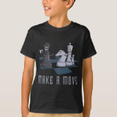 chess, make a move t-shirt (Voorkant)