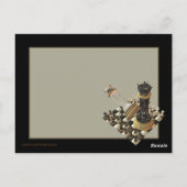 Chess Maniac Briefkaart (Achterkant)