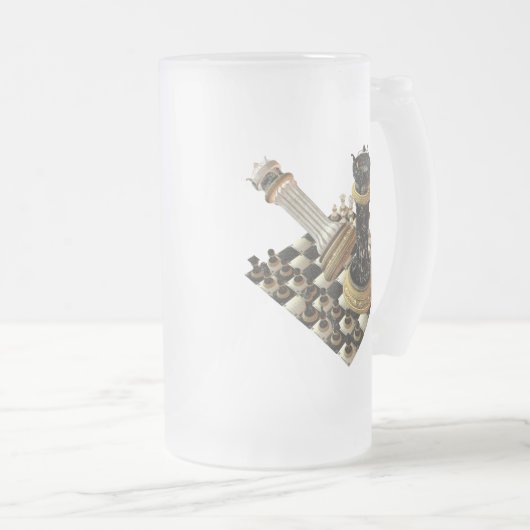 Chess Maniac Matglas Bierpul (Voorkant rechts)