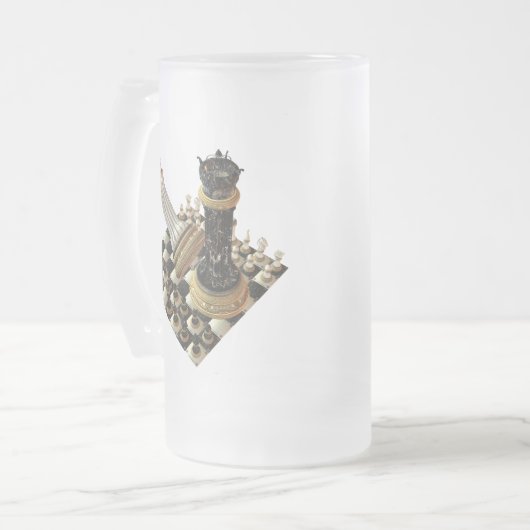 Chess Maniac Matglas Bierpul (Voorkant links)