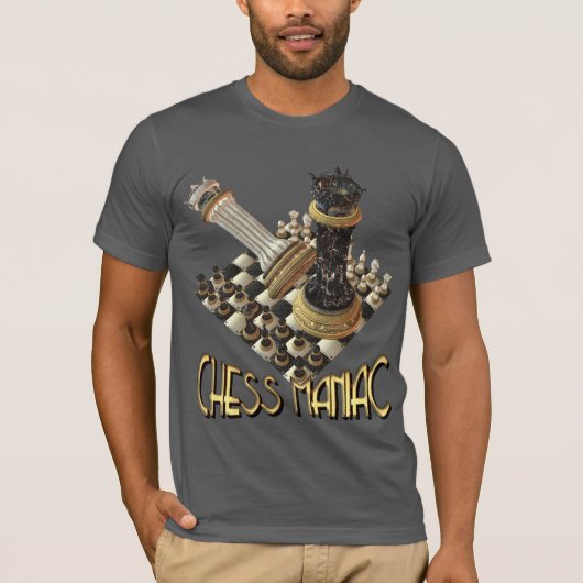 Chess Maniac T-shirt (Voorkant)