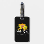 Chess Master Bagagelabel (Achterkant verticaal)