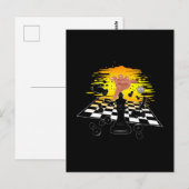 Chess Master Briefkaart (Voorkant / Achterkant)