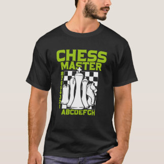 Chess Master Chess Board Pieces Checkmate Grandmas T-shirt