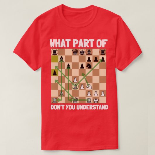 Chess Master Chess Club amp 3 Way Chess Game (12) T-shirt (Design voorkant)