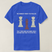 Chess Master Chess Club amp 3 Way Chess Game (1) T-shirt (Design voorkant)