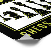 Chess Master Chess Club Poster (Hoek)
