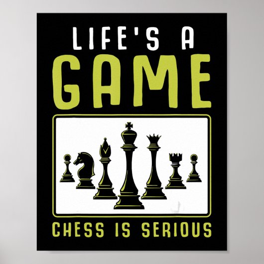 Chess Master Chess Club Poster (Voorkant)