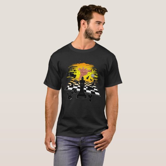Chess Master T-shirt (Voorkant volledig)