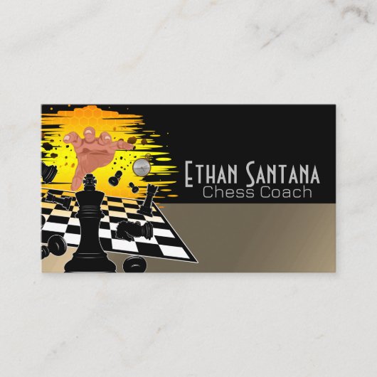 Chess Master Visitekaartje (Voorkant)