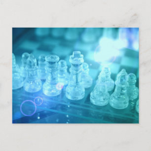 Chess Match Briefkaart