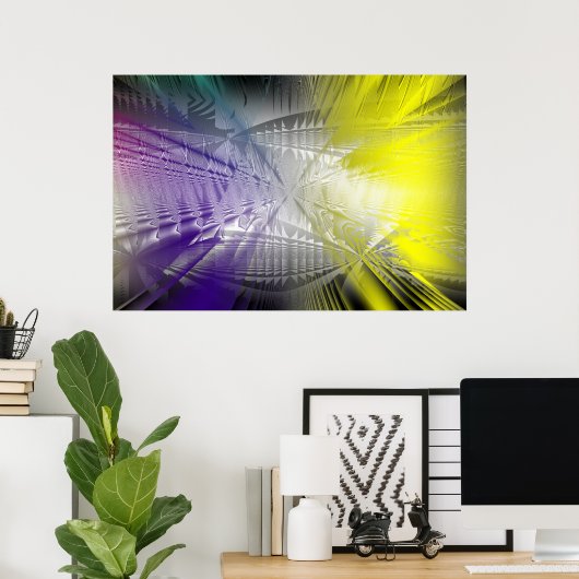 Chess Match Poster (Thuiskantoor)