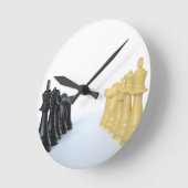 Chess Match Ronde Klok (Hoek)