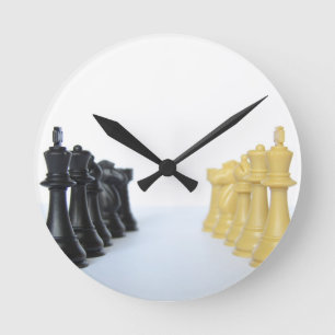 Chess Match Ronde Klok