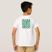 Chess Mate in 1 puzzel #1 T-shirt (Achterkant volledig)