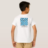 Chess Mate in 2 puzzels #1 T-shirt (Achterkant volledig)