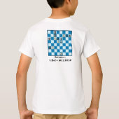 Chess Mate in 2 puzzels #1 T-shirt (Achterkant)
