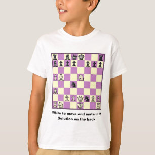 Chess Mate in 2 puzzels #3 T-shirt