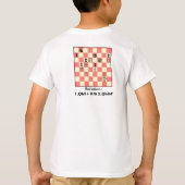 Chess Mate in 2 puzzels #4 T-shirt (Achterkant)