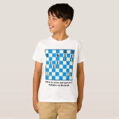 Chess Mate in 2 puzzels #5 T-shirt (Voorkant volledig)