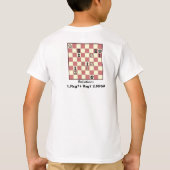 Chess Mate in 2 puzzels #6 T-shirt (Achterkant)