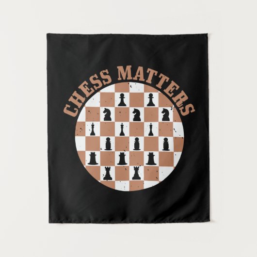 Chess Matters Wandkleed (Voorkant)