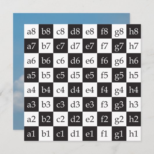 Chess... met mij. (Voorkant / Achterkant)