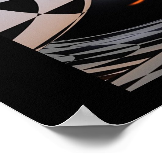 Chess met Timothy Leary Poster (Hoek)