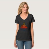 Chess Most Powerful Place Black King Board Game P T-shirt (Voorkant volledig)