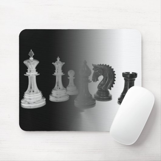 Chess Mousepad Muismat (Met muis)
