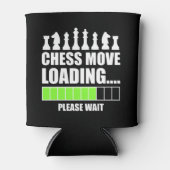 Chess Move Loading - Een ogenblik geduld Blikjeskoeler (Voorkant)